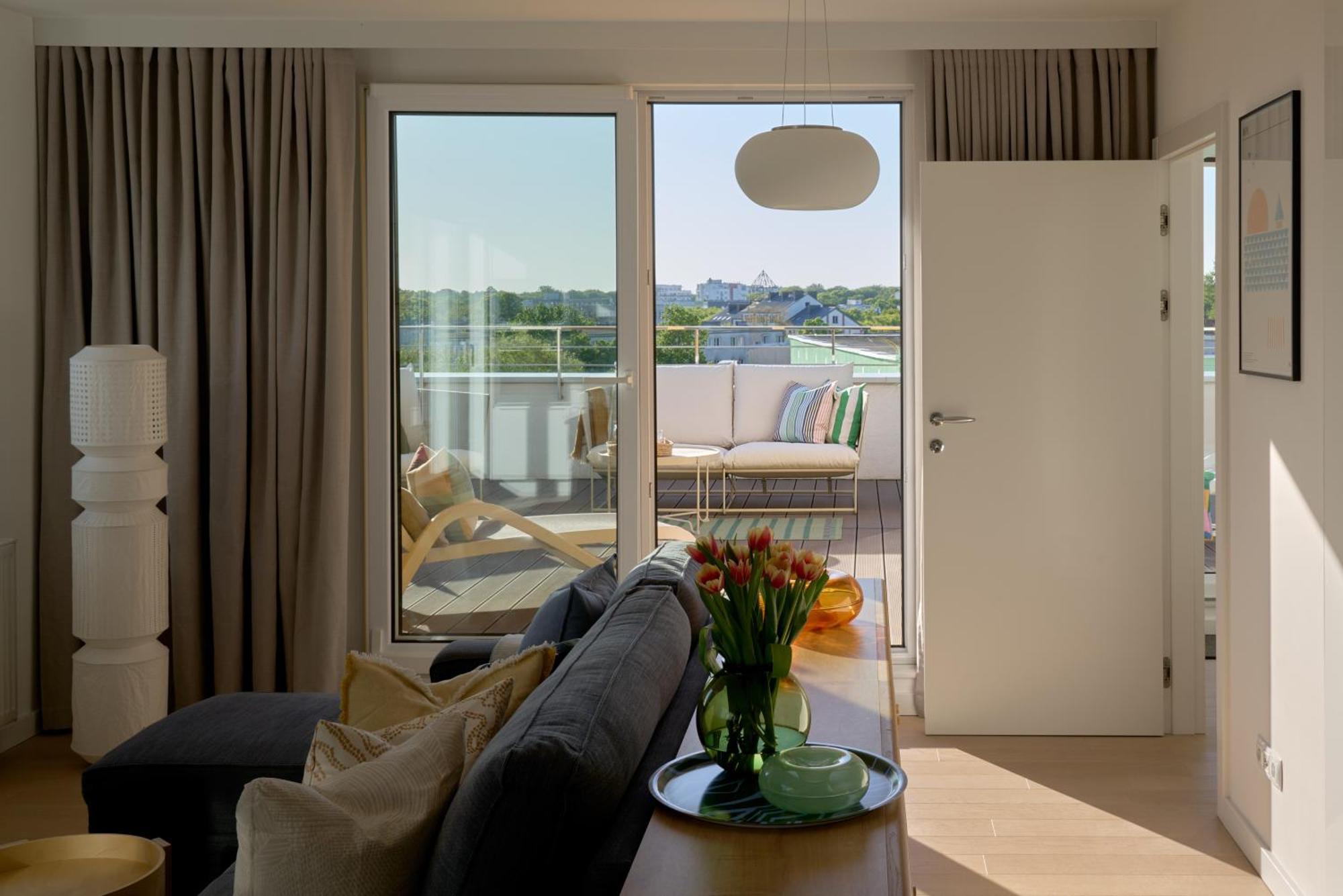 Apartament Z Tarasem Panorama Колобжег Экстерьер фото